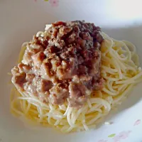 Snapdishの料理写真:spagheti carbonara|Zakariaさん