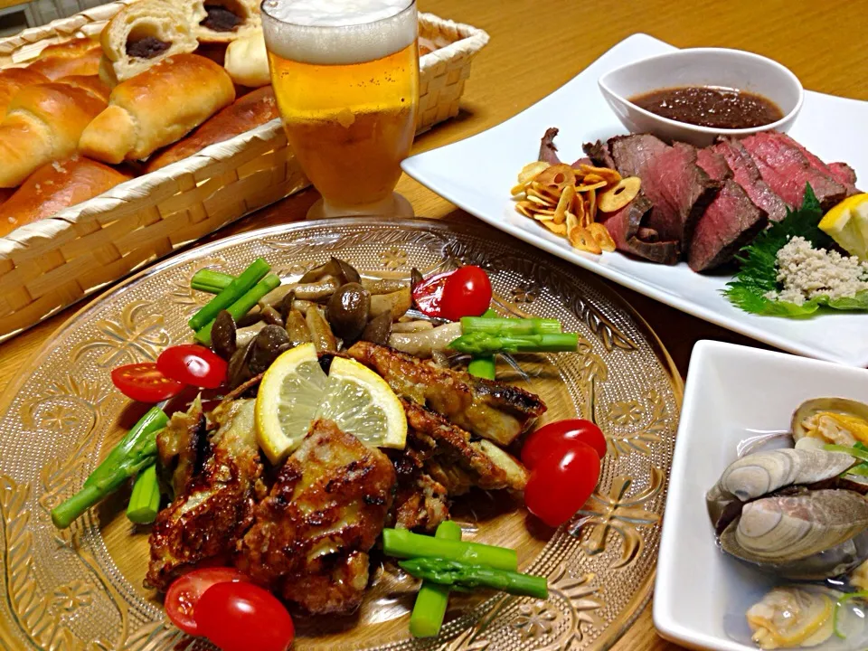 山本真希さんの料理 🐟鯖のカレー風味竜田揚げ👳をメインに乾杯〜🍻🍻🍻|川上千尋さん