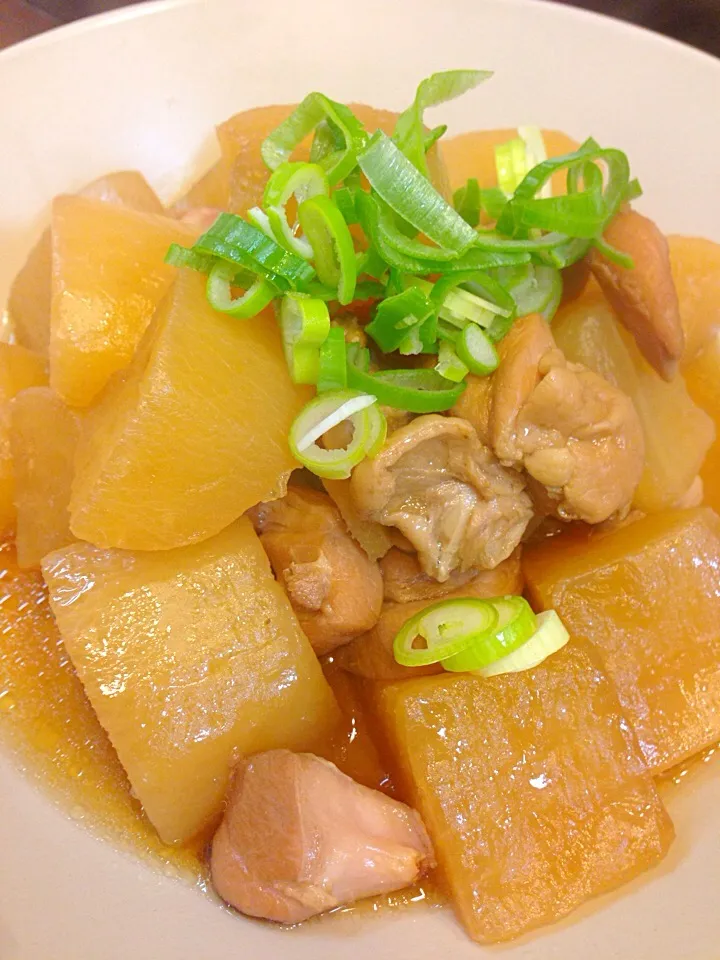 大根と鶏肉の煮物  オイスター風味|ウラカツさん