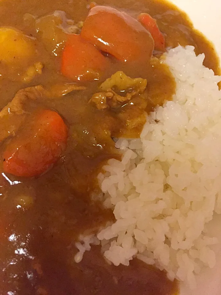 Snapdishの料理写真:みんな大好きカレーライス❤️|Mirina♡さん