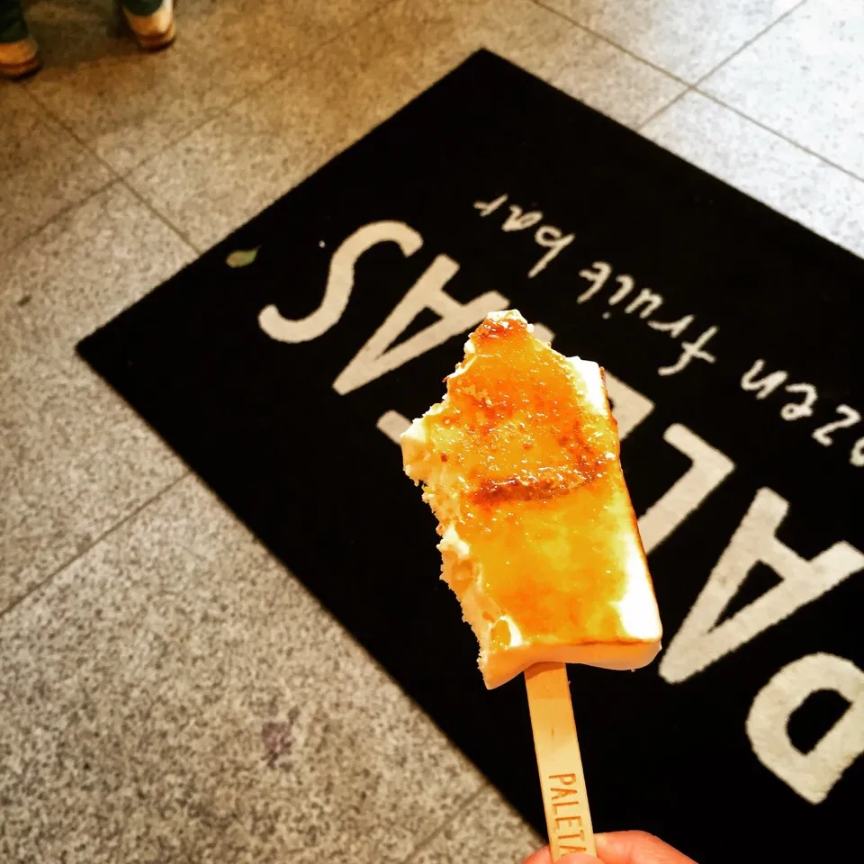 Snapdishの料理写真:Paletas ラフランス ブリュレ|tayukoさん