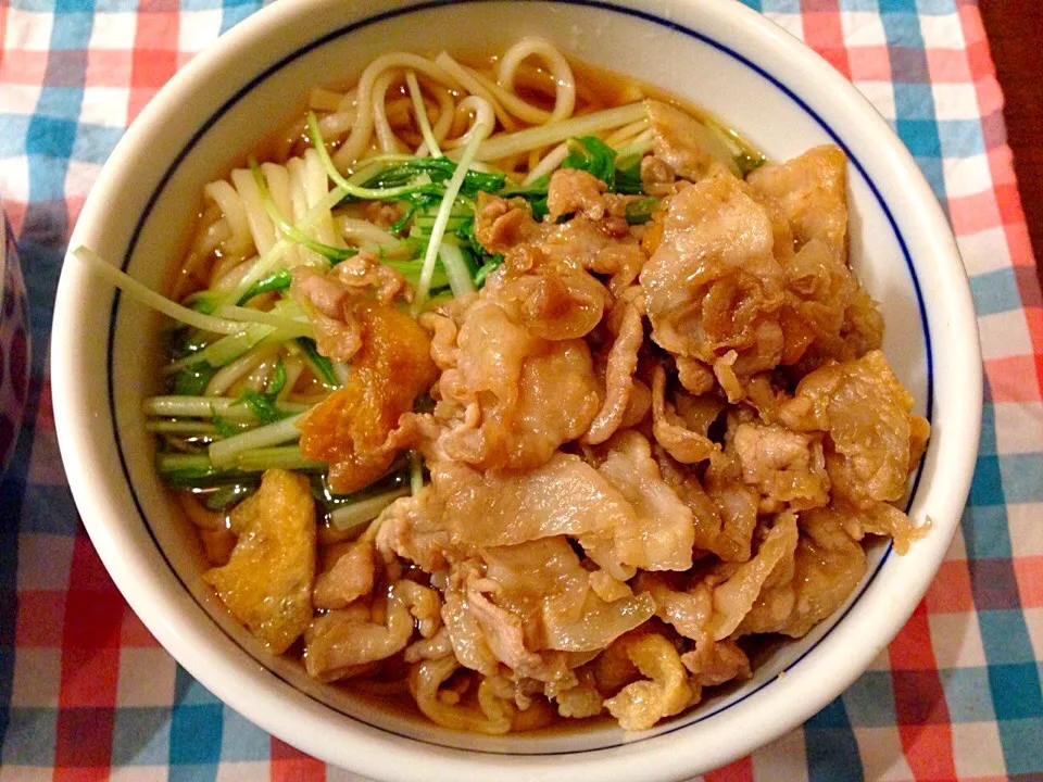 Snapdishの料理写真:肉うどん|haseseさん