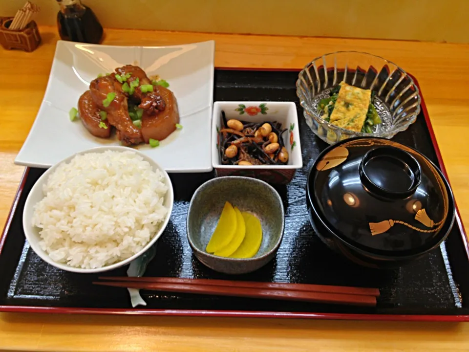 （自分の店の）日替り定食|ともえさん