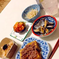 Snapdishの料理写真:飲みセットご飯❤️|さとうななさん