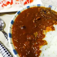 Snapdishの料理写真:牛すじカレー|Miura Keikoさん