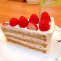 ふぞろいいちごのショートケーキ|ちさとさん