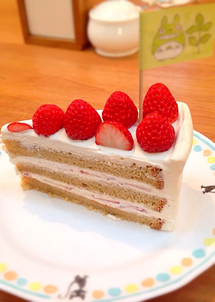 ふぞろいいちごのショートケーキ|ちさとさん