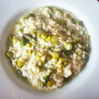 Snapdishの料理写真:asparagus risotto|Marさん