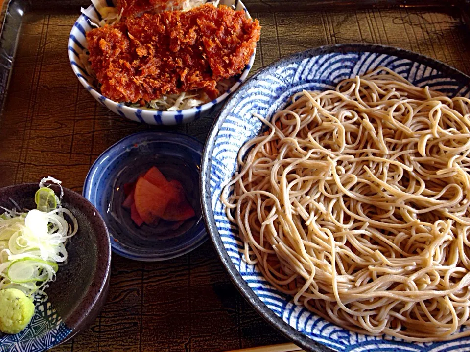 伊那のソースカツ丼と手打ち蕎麦|いずさん