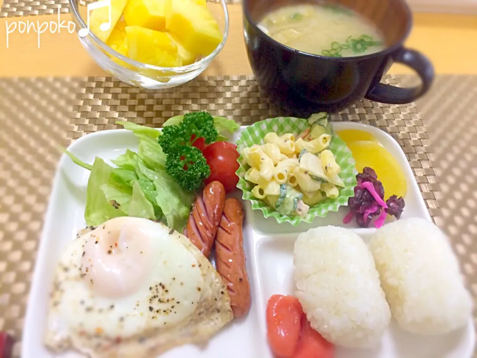 Snapdishの料理写真:朝御飯|ポンポコたまこさん