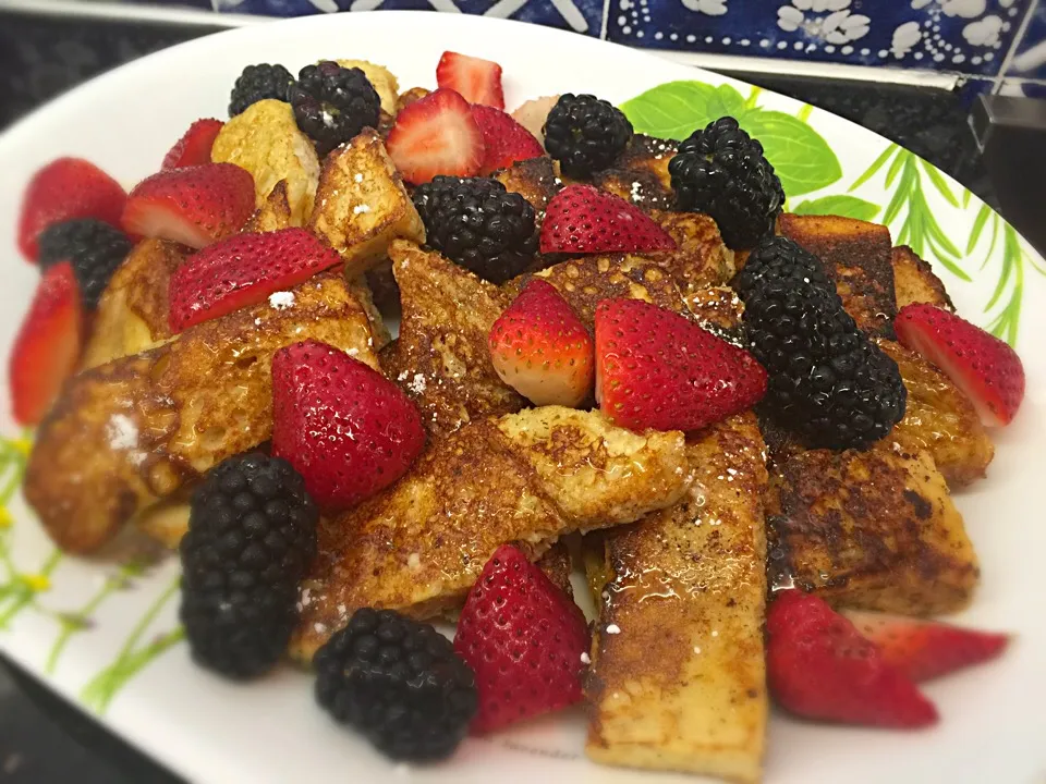 Cinnamon lemon Zest French Toast,|Colleen Teoさん