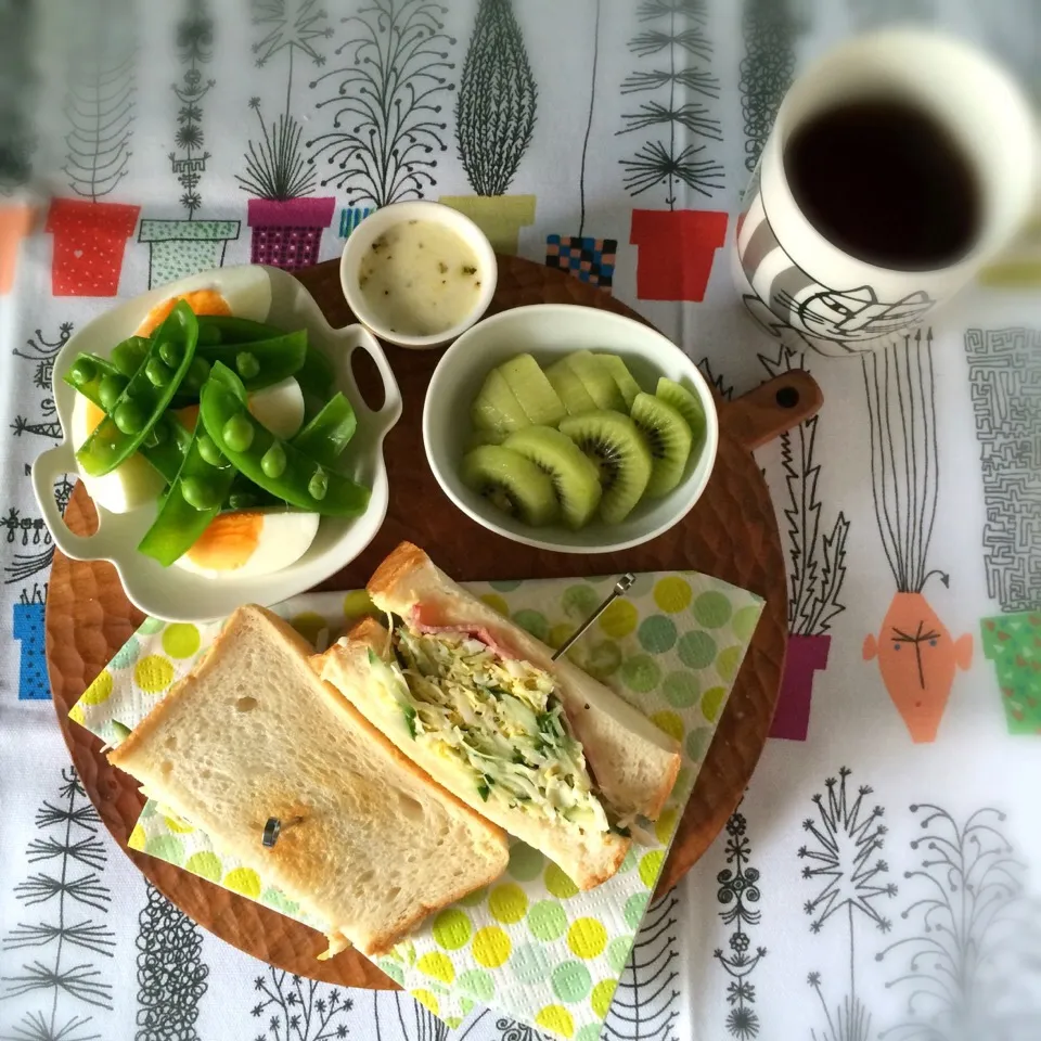 今日の朝ごはん|ぺんぎんさん