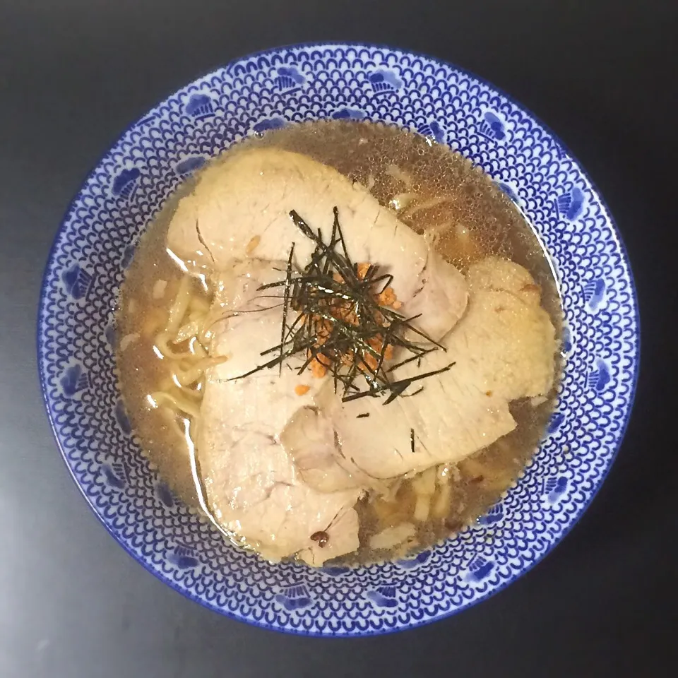 自家製麺の鮭ラーメン|.さん