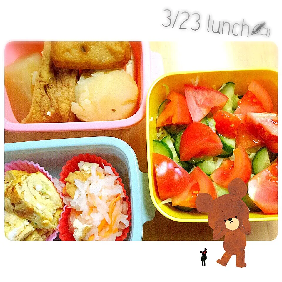 3/23 lunch|かおりさん