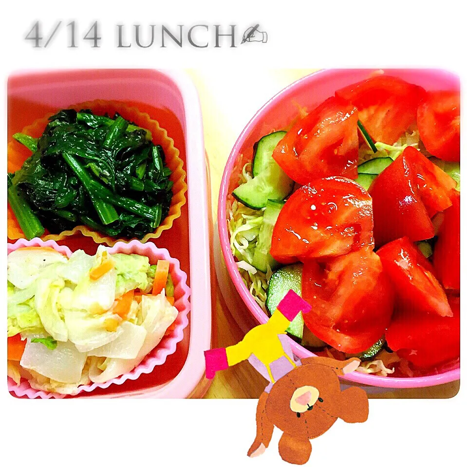 4/14 lunch|かおりさん