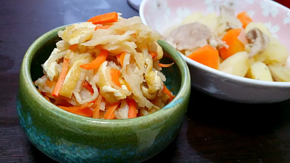 デビュー！切干大根の煮物(^^)と肉じゃが！|みーさん