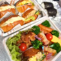 Snapdishの料理写真:ピクニックお弁当|みさきさん