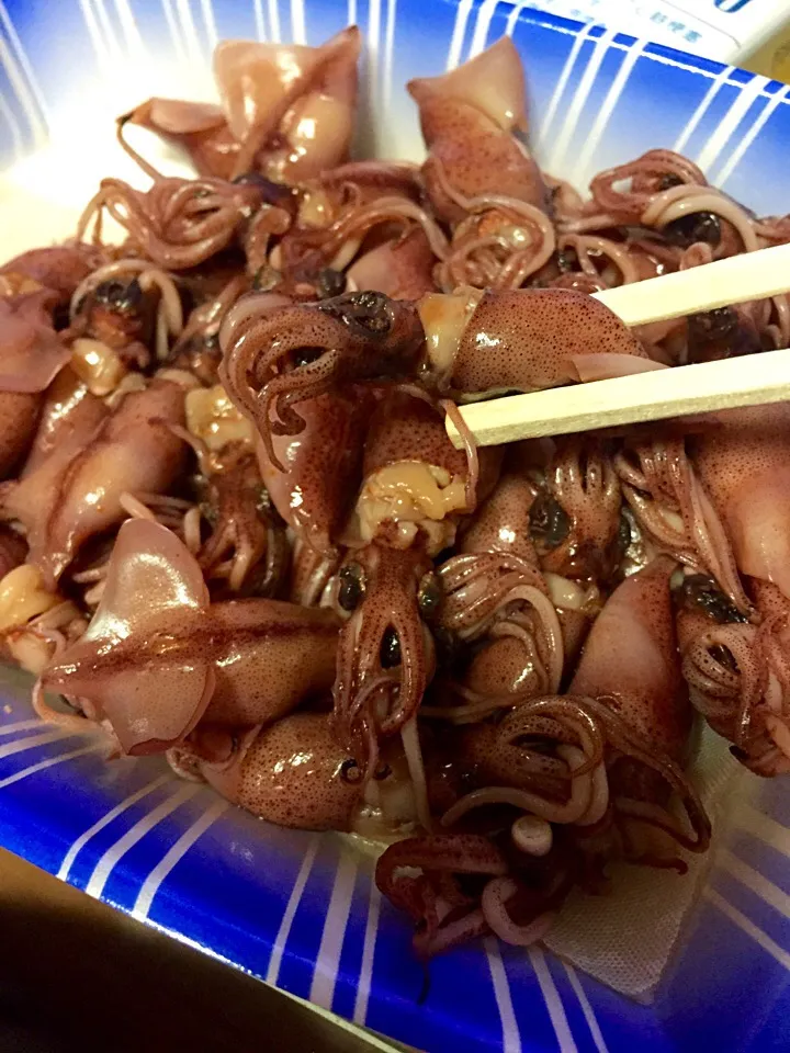 #boiled #squid #yummy #healthy|Sameen Gotoさん