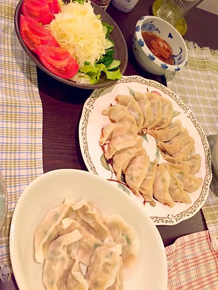 東京餃子楼の餃子をおうちで焼きました(*^^*)|りなぞうさん