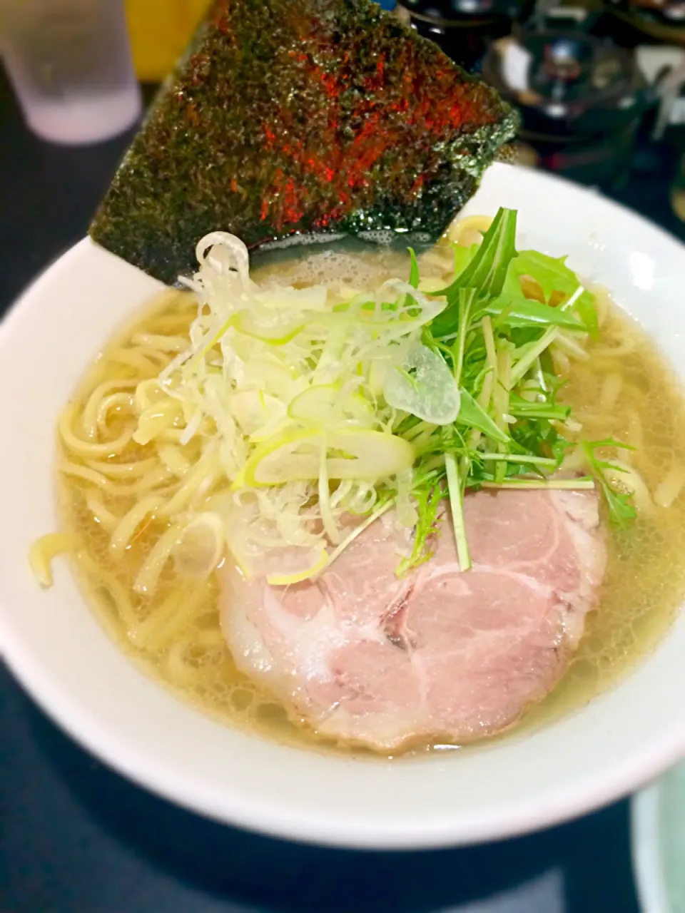 Snapdishの料理写真:あご塩ラーメン|morimi32さん