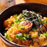 ONI*MAMA*さんの料理 ベビーホタテのバター醤油炊き込み御飯 …ようやく💦