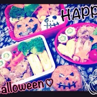 Halloween♡お弁当|りおままさん