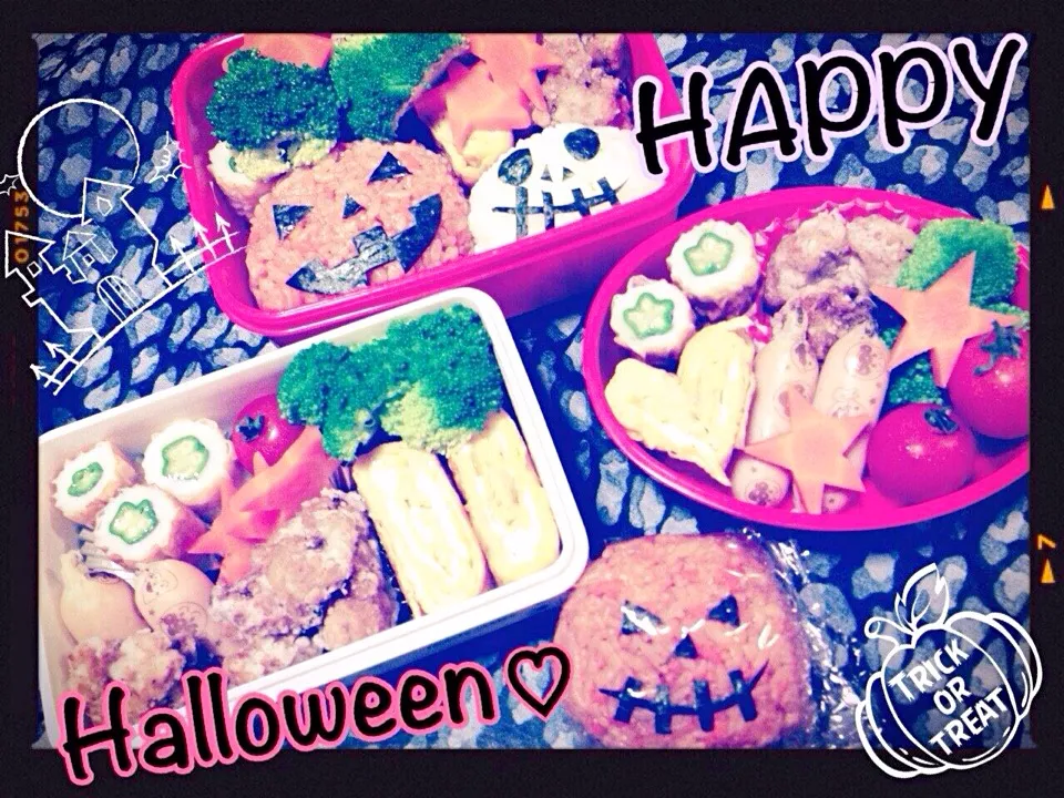 Halloween♡お弁当|りおままさん