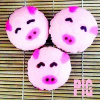 Piggy steam cake|Happy Dessertさん