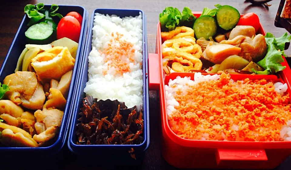 Monday comes again.  Lunch for girls on 20 April 2015|Yuriさん