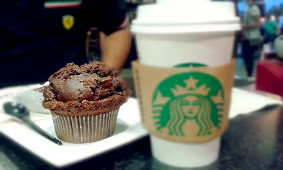 Snapdishの料理写真:Brownie de Chocolate y Café Mocha|Teresa Daniela Villagómez Riosさん