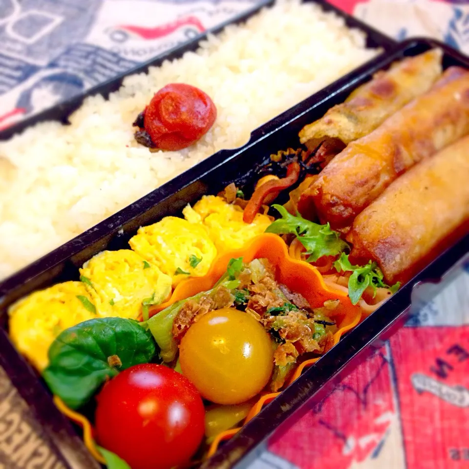 4/20 今日の高2息子弁当☆|ハピ＊アドさん