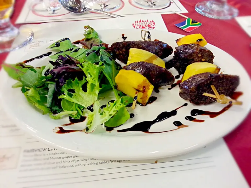 Boerewors and Mango Skewers|Laurenさん