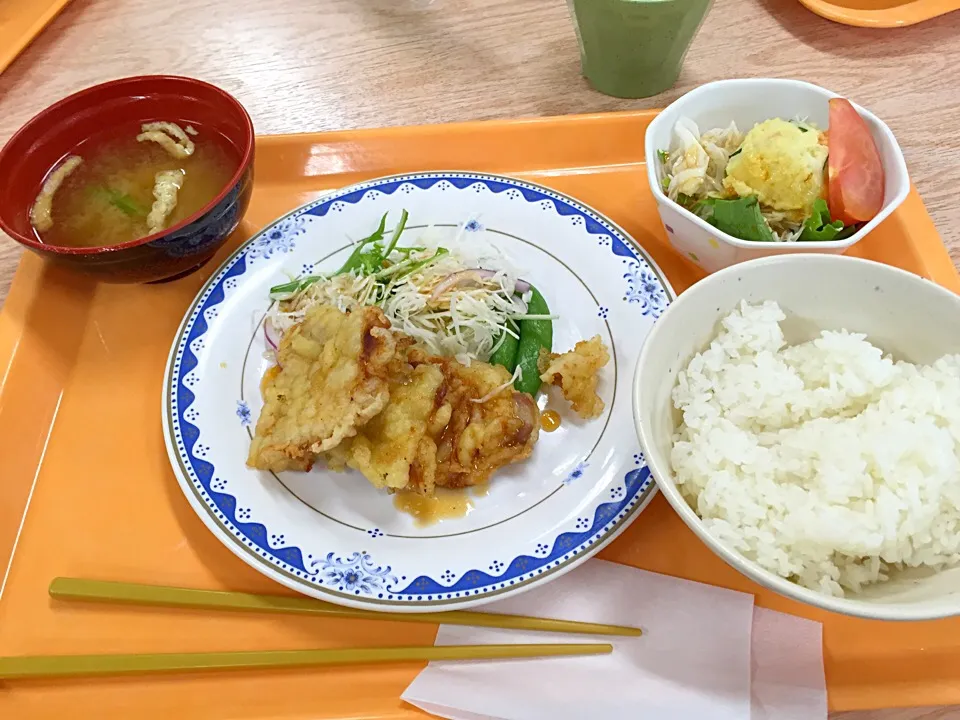 豚ロース竜田揚げ(^O^)／|すかラインさん