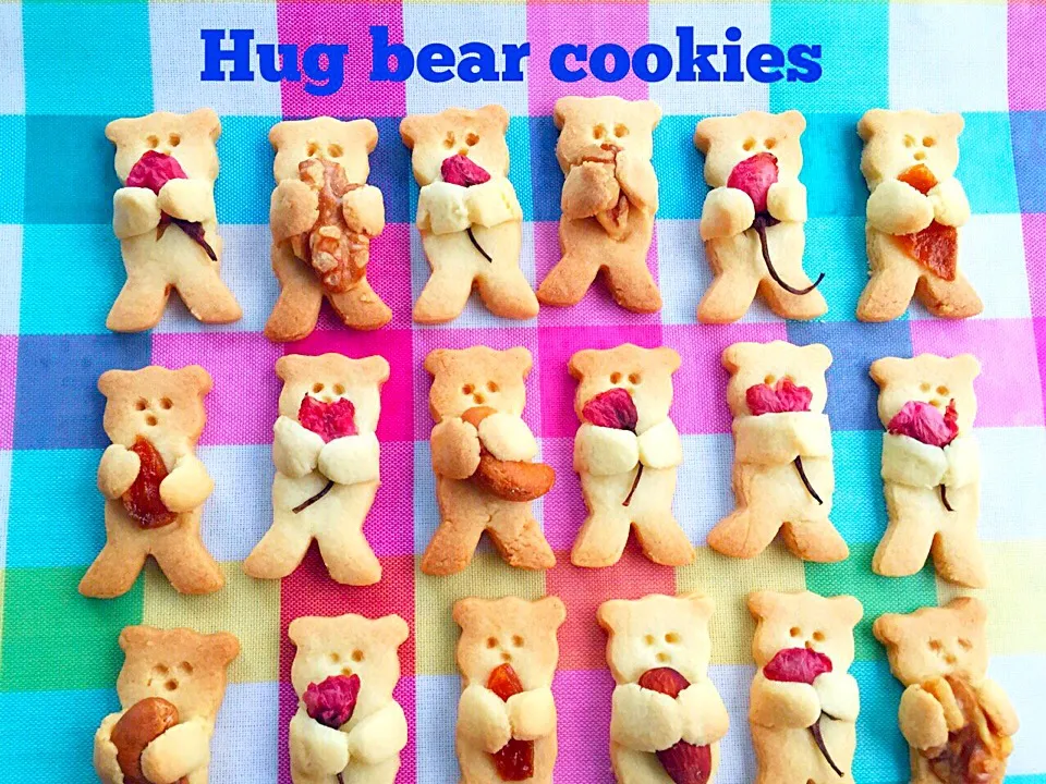 Hug bear cookies🐻|サクラさん