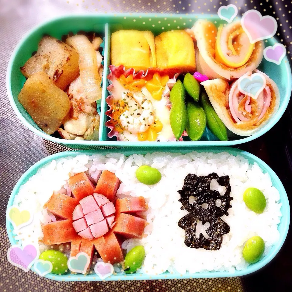 ひまわり弁当|♡̷ஐゆかちんஐ♡̷さん