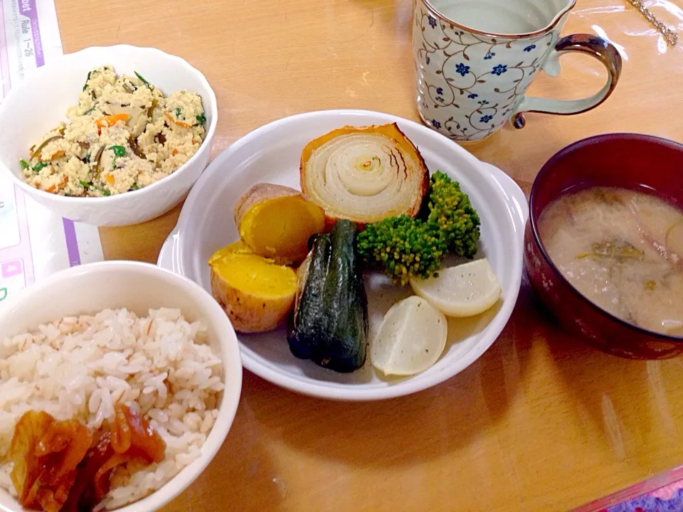 Snapdishの料理写真:ダイエッターの晩ご飯|かわちさん