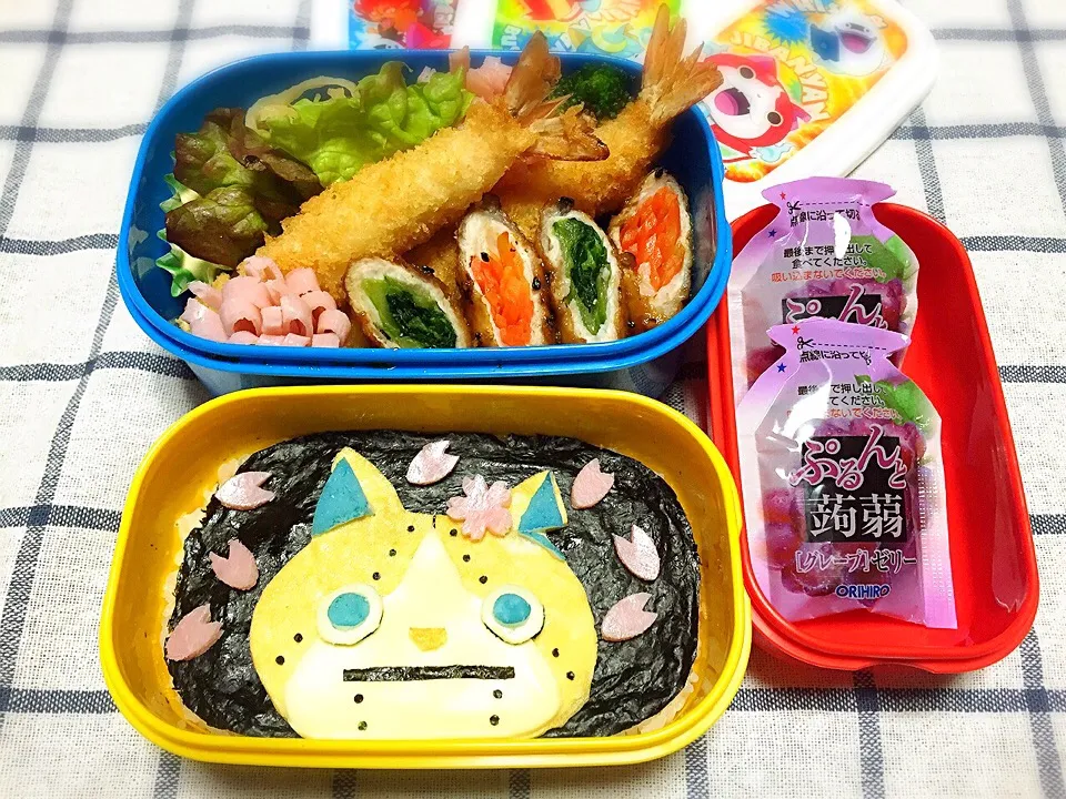 妖怪ウォッチ⭐︎ロボニャン弁当|あこさん