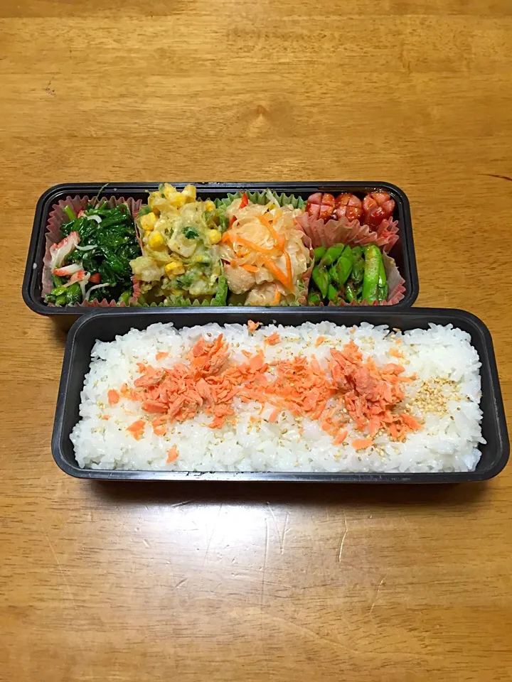 Snapdishの料理写真:長男のお弁当 H27.4.21|Saori Otaさん