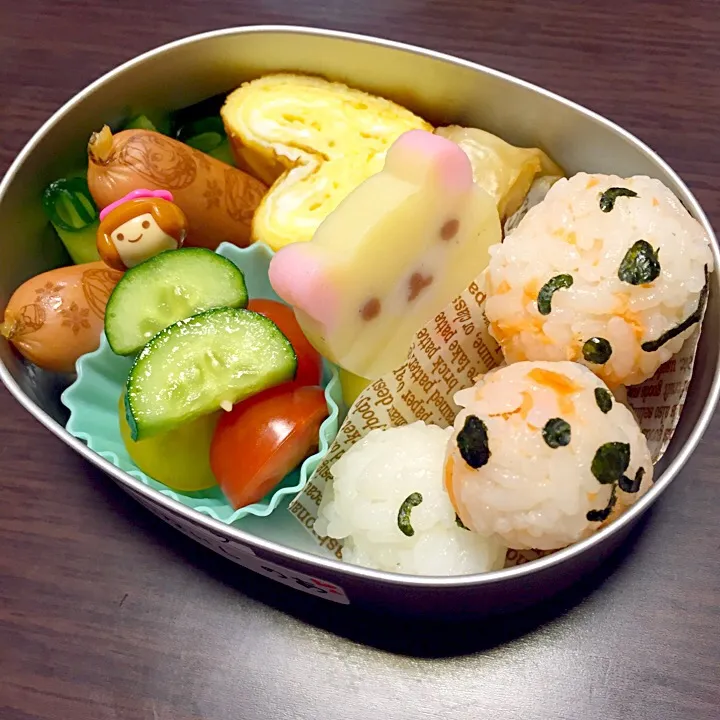 4/21(火) 幼稚園お弁当 2回目|モグちゃんさん