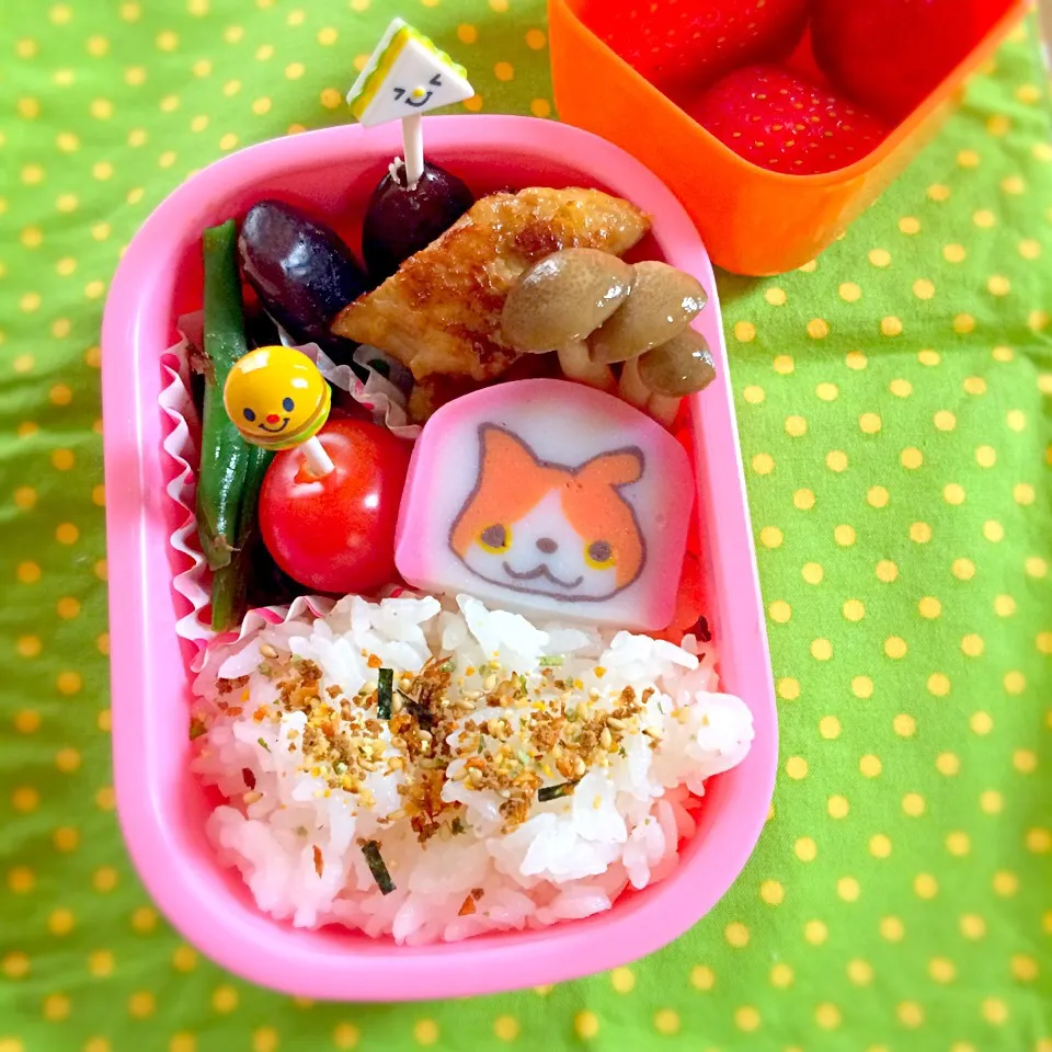 Snapdishの料理写真:4月21日 幼稚園お弁当|naokoさん