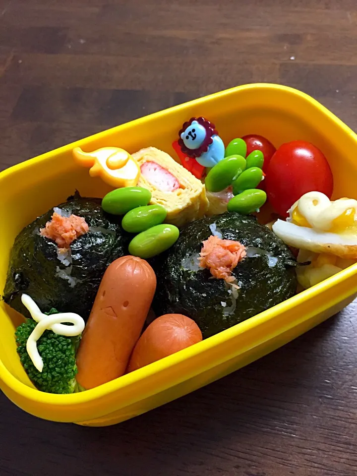 ちくわコーンボードとカニかま卵焼きのお弁当|kiicoさん