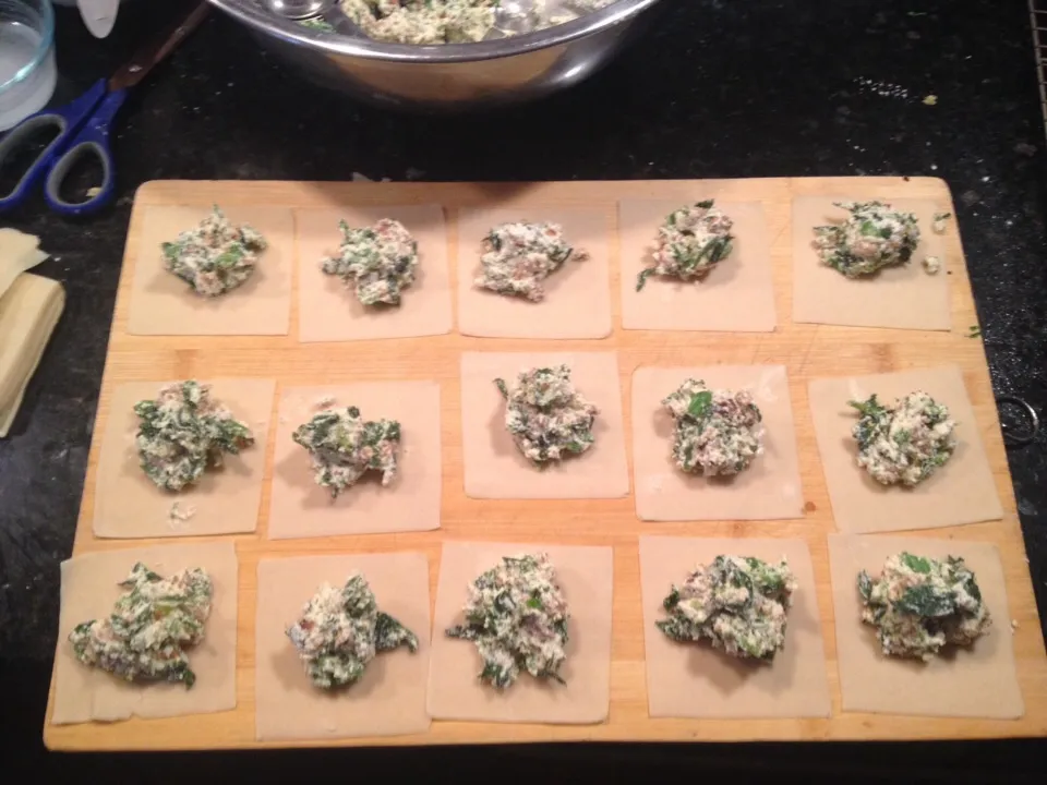 Broccoli rabe raviolis|ernest ristiさん