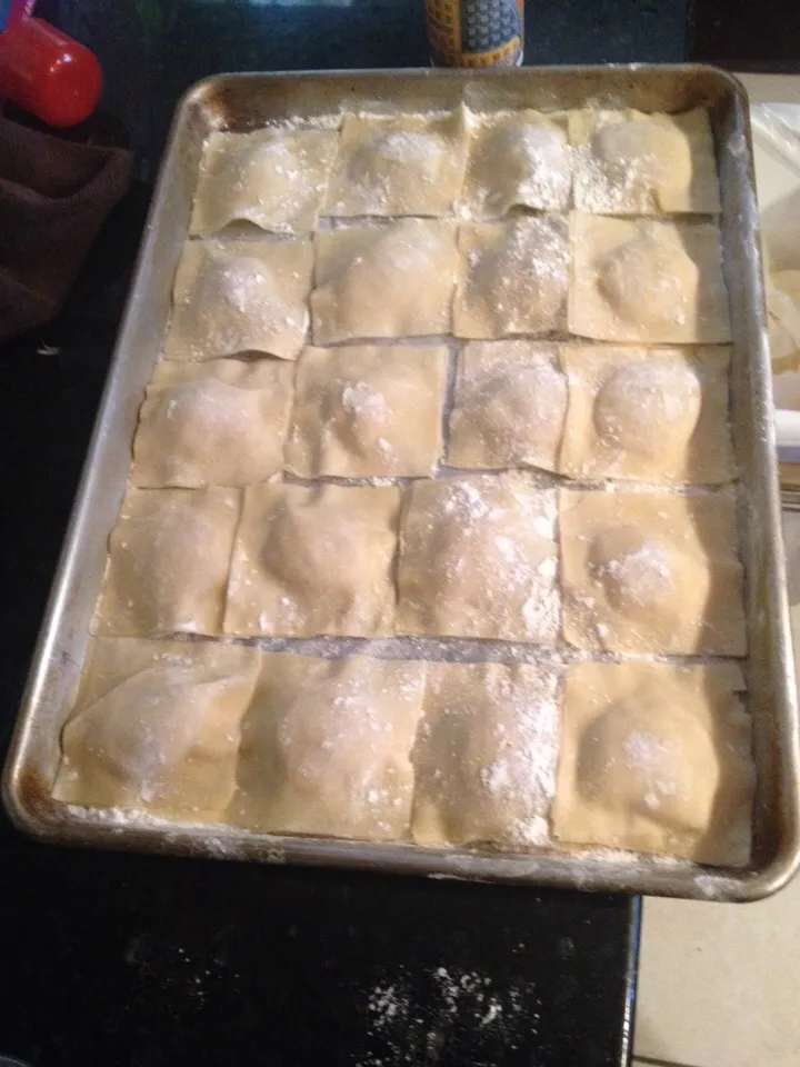 Butternut squash ravioli|ernest ristiさん