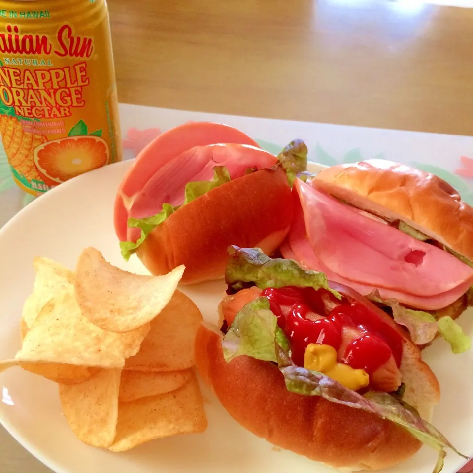 冷蔵庫の仲間たちでランチ🍞|かずみさん