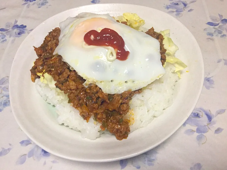 loco moco風丼|いのけしさん