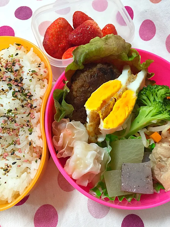 Snapdishの料理写真:２０１５年４月２１日 パパのお弁当♡|えり♡さん