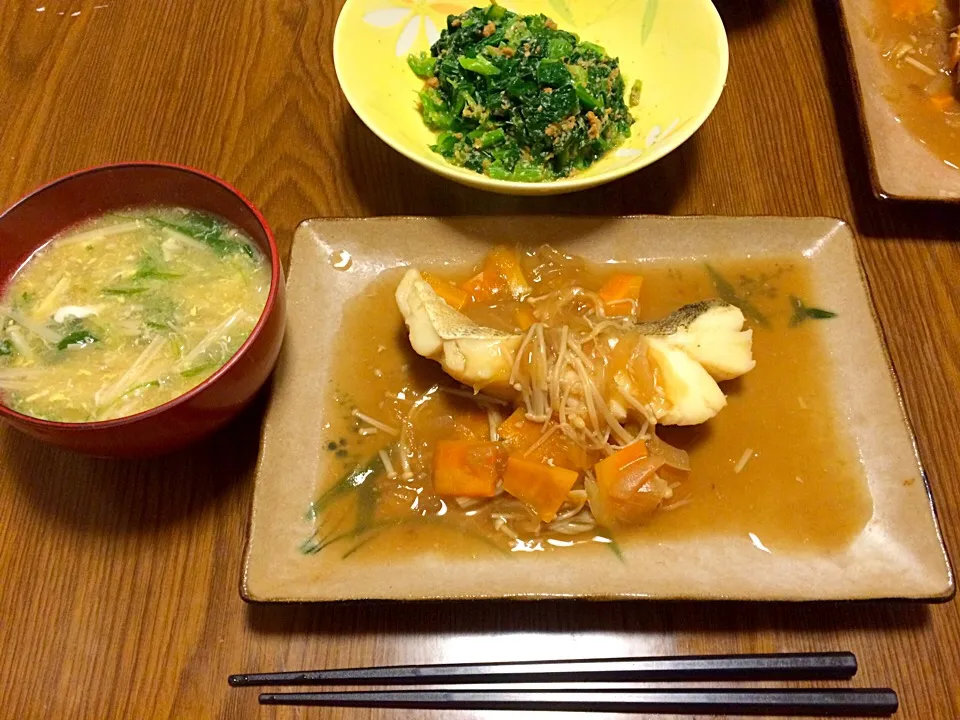 たらの梅味あんかけ|えりさん