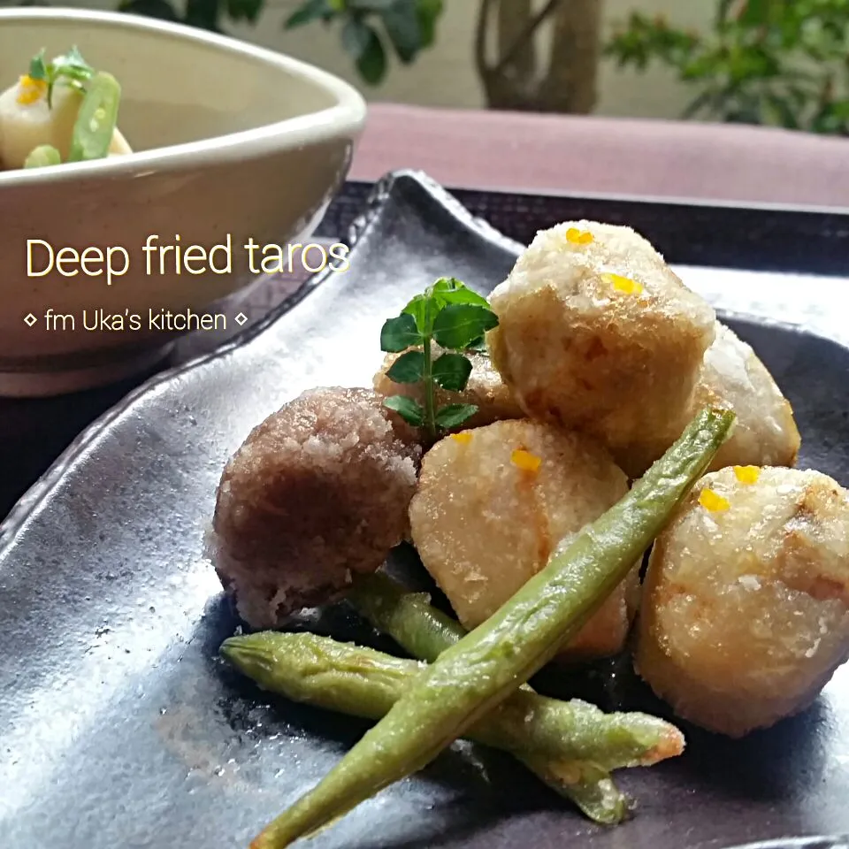 煮物からのリメイク✨【*☆里芋の唐揚げ☆*】🍴✨|Ukaさん