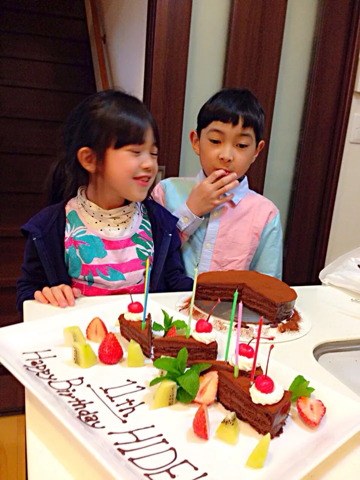 Snapdishの料理写真:Happy birthday my son|viviさん