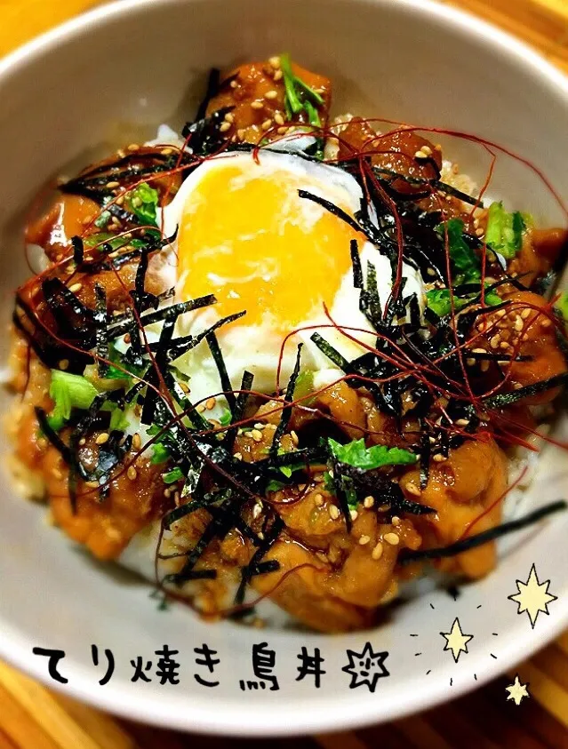 てり焼き鳥丼|MAPITEEさん